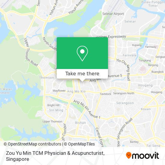 Zou Yu Min TCM Physician & Acupuncturist map