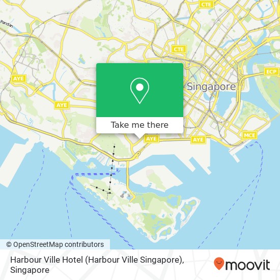 Harbour Ville Hotel (Harbour Ville Singapore) map