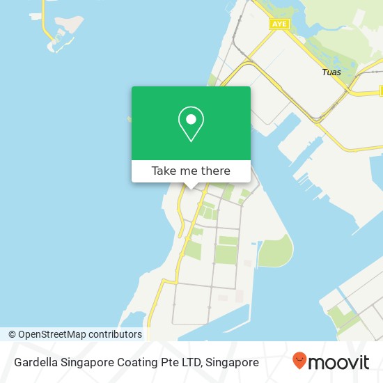 Gardella Singapore Coating Pte LTD地图