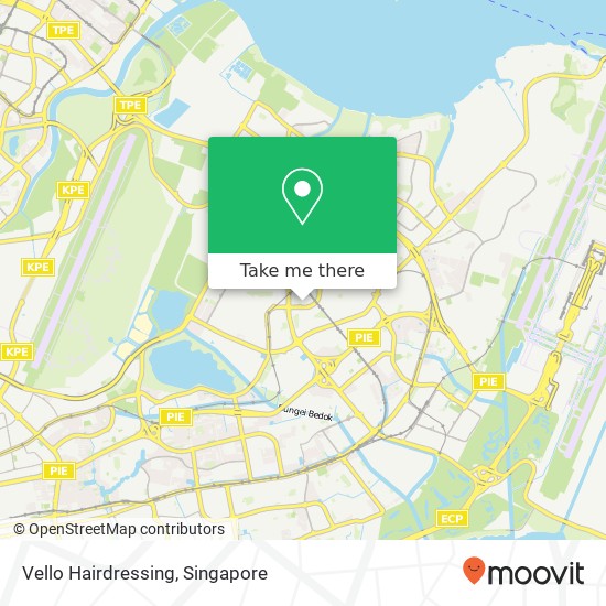 Vello Hairdressing map