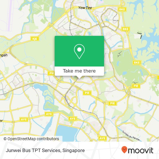 Junwei Bus TPT Services map