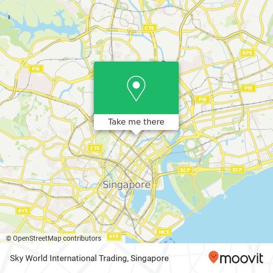 Sky World International Trading map