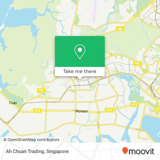 Ah Chuan Trading map