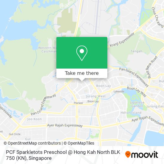 PCF Sparkletots Preschool @ Hong Kah North BLK 750 (KN) map