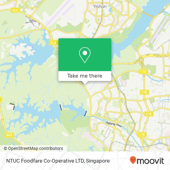 NTUC Foodfare Co-Operative LTD map