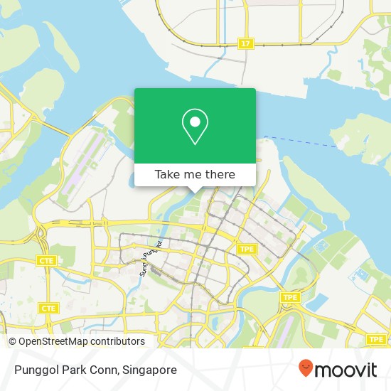 Punggol Park Conn map