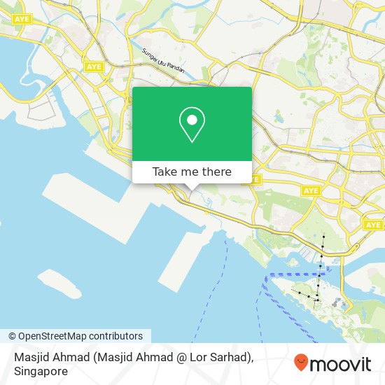 Masjid Ahmad (Masjid Ahmad @ Lor Sarhad)地图
