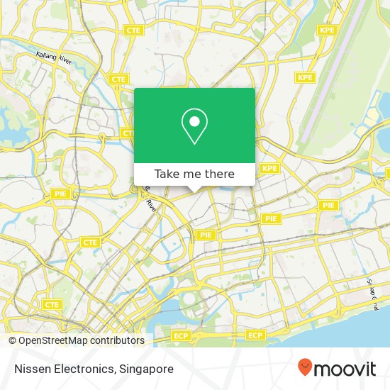 Nissen Electronics map