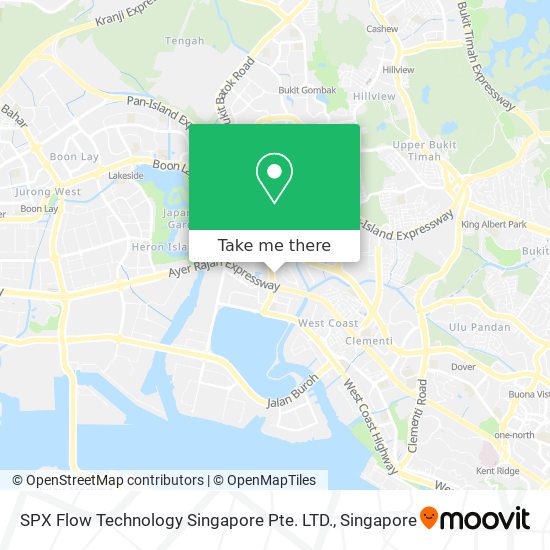 SPX Flow Technology Singapore Pte. LTD. map