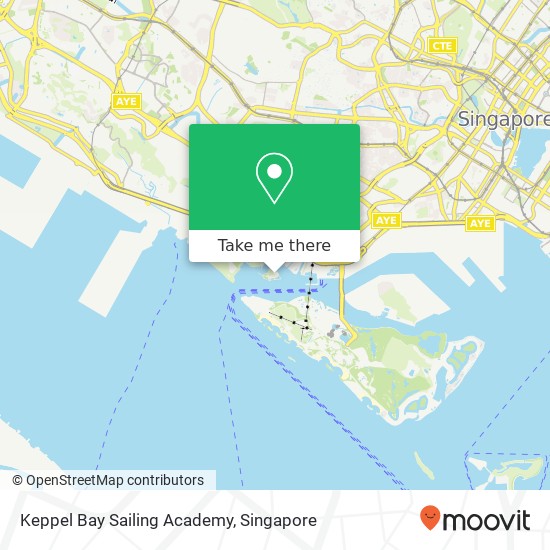 Keppel Bay Sailing Academy map