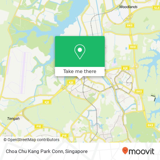 Choa Chu Kang Park Conn map