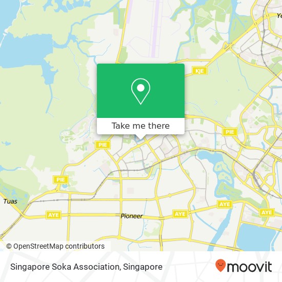 Singapore Soka Association map