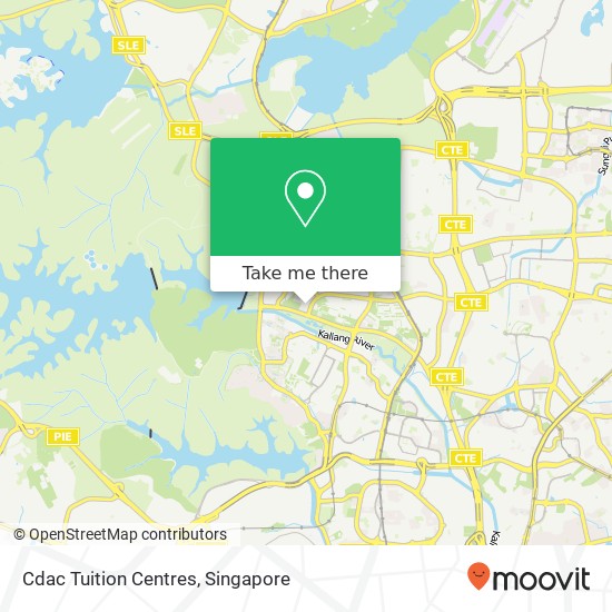 Cdac Tuition Centres map