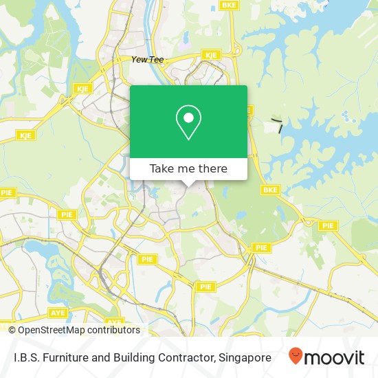 I.B.S. Furniture and Building Contractor map