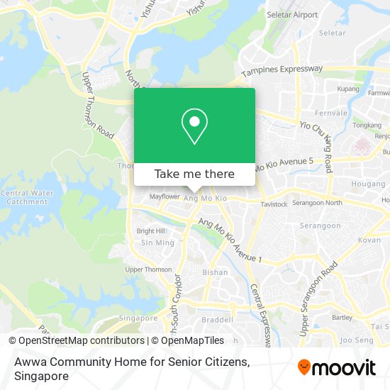 Awwa Community Home for Senior Citizens map