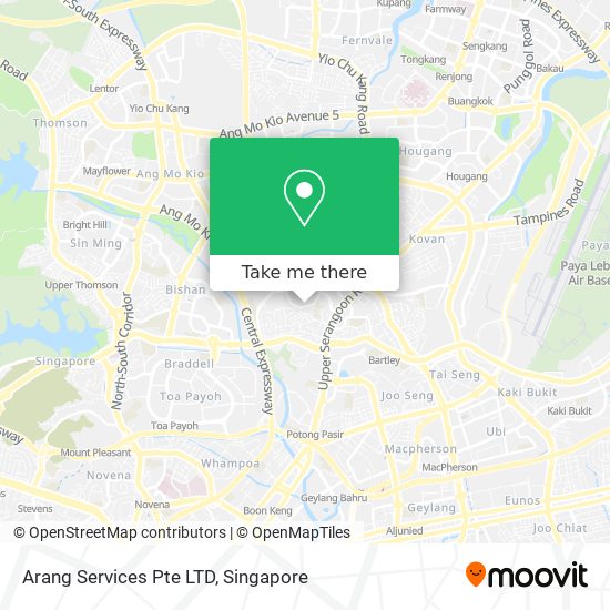 Arang Services Pte LTD地图