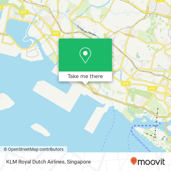 KLM Royal Dutch Airlines map
