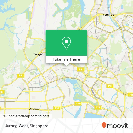 Jurong West map