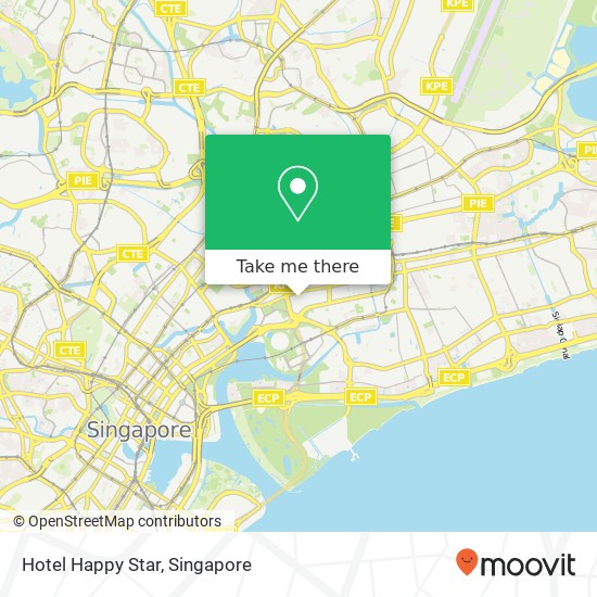 Hotel Happy Star map