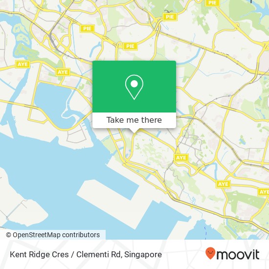 Kent Ridge Cres / Clementi Rd map