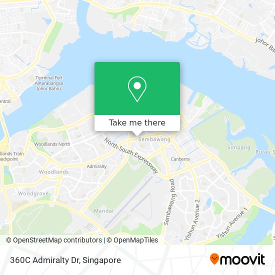 360C Admiralty Dr map