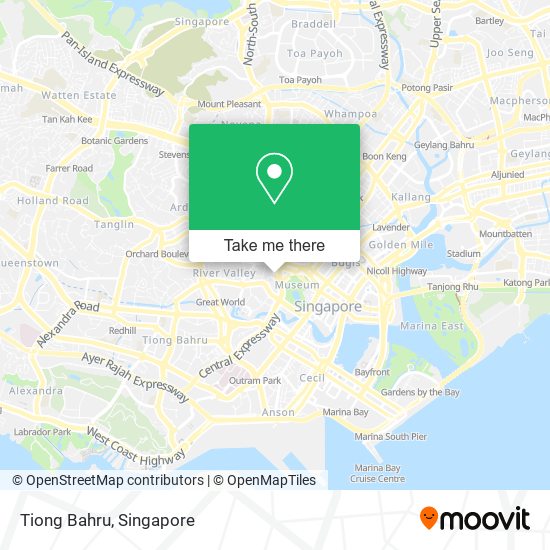 Tiong Bahru map