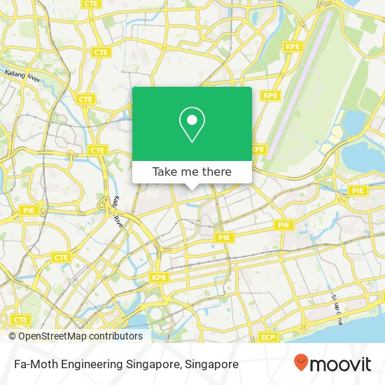 Fa-Moth Engineering Singapore map