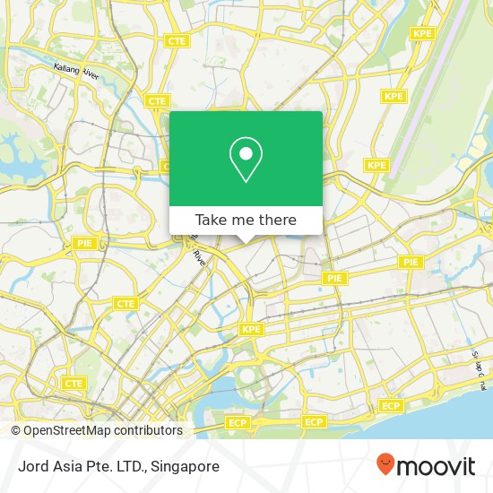 Jord Asia Pte. LTD. map