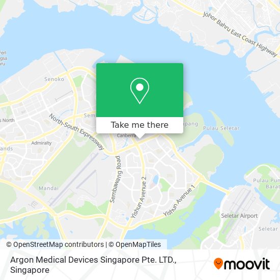 Argon Medical Devices Singapore Pte. LTD. map