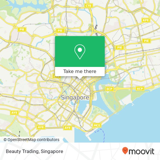 Beauty Trading map