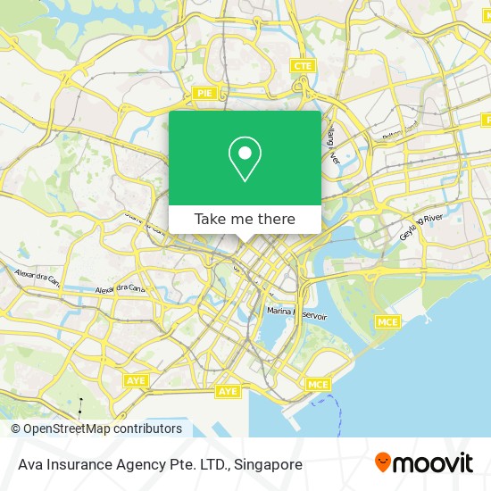 Ava Insurance Agency Pte. LTD. map