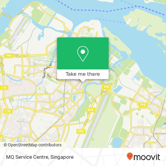 MQ Service Centre map