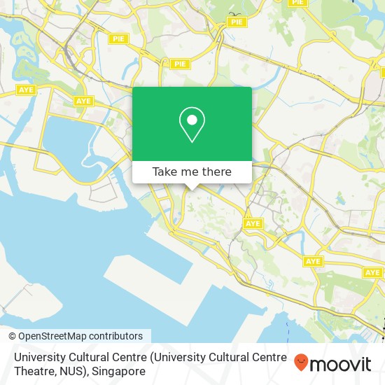 University Cultural Centre (University Cultural Centre Theatre, NUS)地图