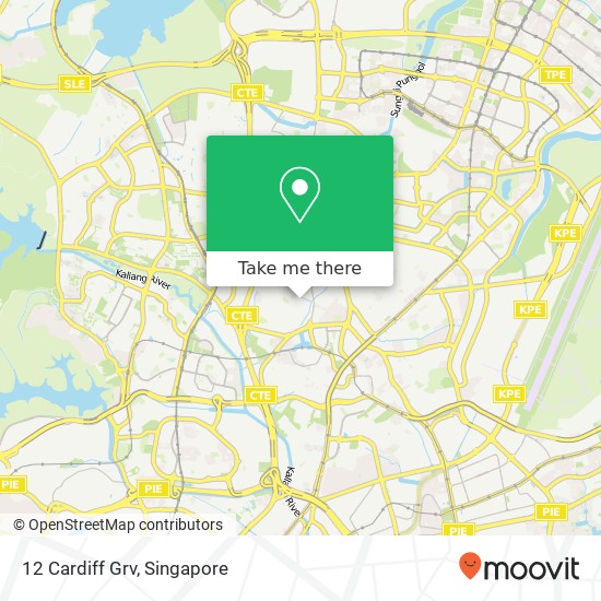 12 Cardiff Grv map