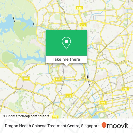 Dragon Health Chinese Treatment Centre map