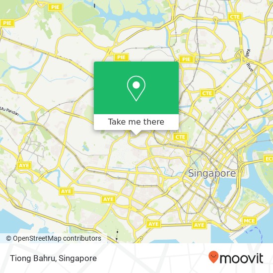 Tiong Bahru map