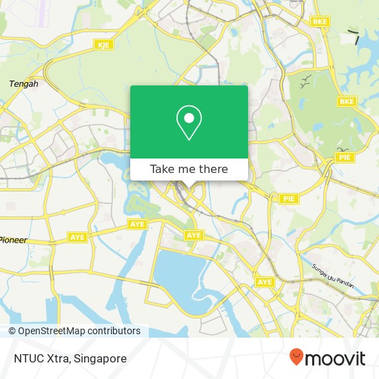 NTUC Xtra map