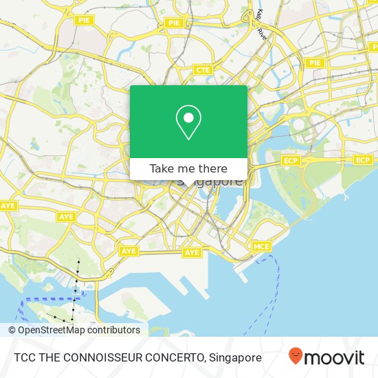 TCC THE CONNOISSEUR CONCERTO map