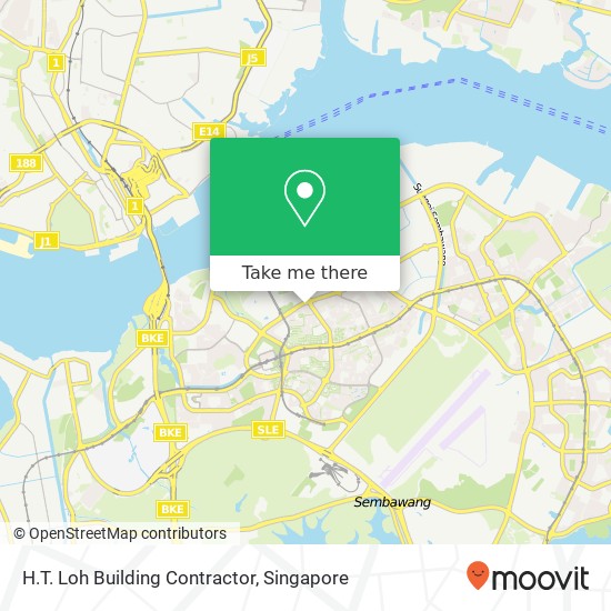 H.T. Loh Building Contractor map