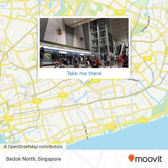 Bedok North map