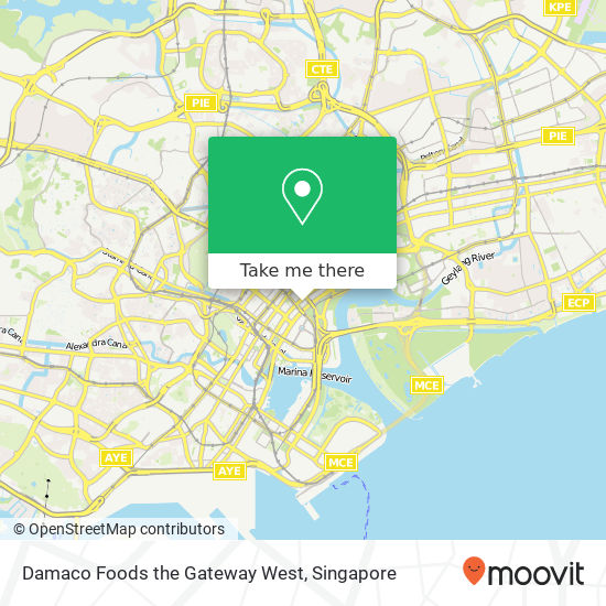 Damaco Foods the Gateway West地图