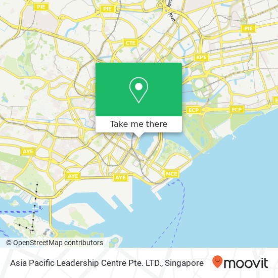 Asia Pacific Leadership Centre Pte. LTD. map