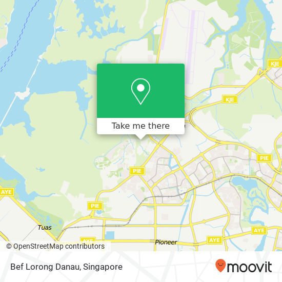Bef Lorong Danau map