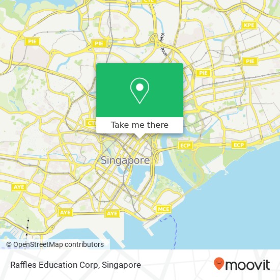 Raffles Education Corp map