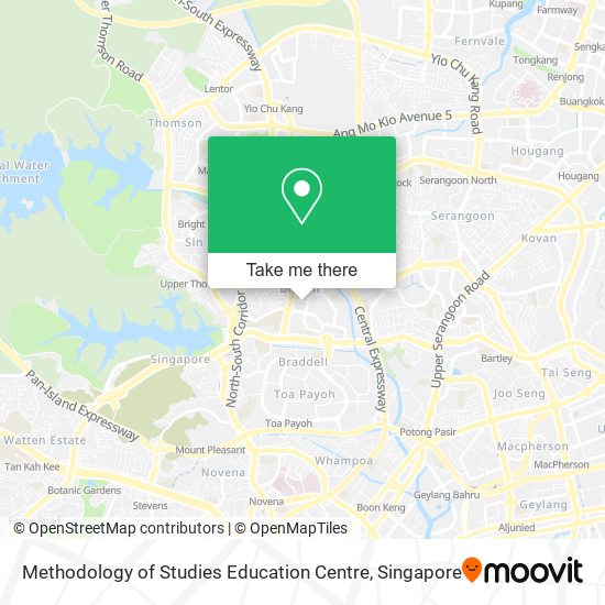 Methodology of Studies Education Centre map