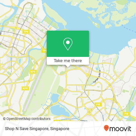 Shop N Save Singapore map