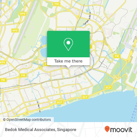 Bedok Medical Associates map