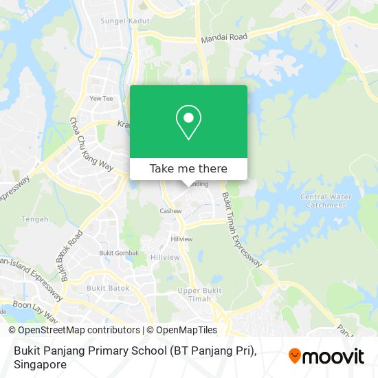 Bukit Panjang Primary School (BT Panjang Pri) map