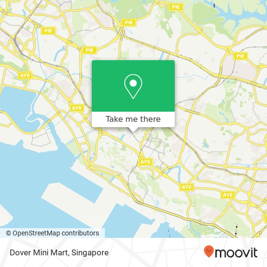 Dover Mini Mart map