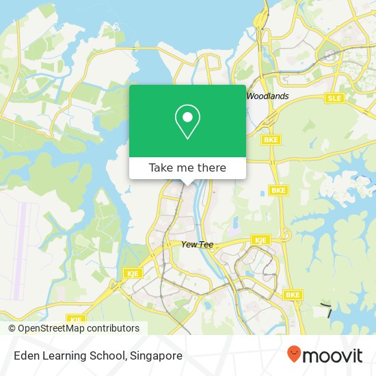 Eden Learning School map